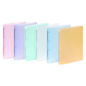 Viquel Pořadač Propysoft A4, 4kr, 2,5 cm, transp. pastel