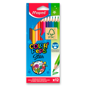 Pastelky Maped Color'Peps 12 barev