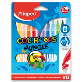 Dětské fixy Maped Color'Peps Jungle 12 barev