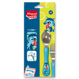 Příbor Maped Miniz Raccoon 2 ks