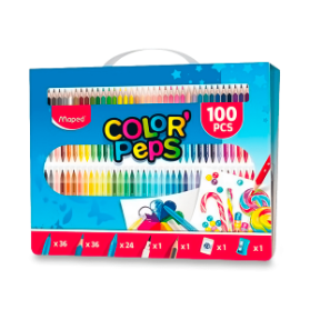Výtvarná souprava Color’Peps Box 100 ks