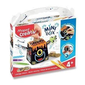 MiniBox Maped Creativ Sametové malování pokladnička