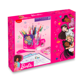 Multiproduktová sada Gift box Barbie 35 ks