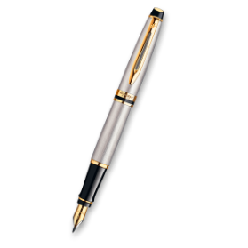 Waterman Expert Stainless Steel GT plnicí pero hrot F