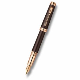 Parker Premier Soft Brown PGT plnicí pero, hrot F