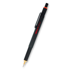 Rotring 800 Black mechanická tužka, různé šíře hrotu hrot 0,7 mm