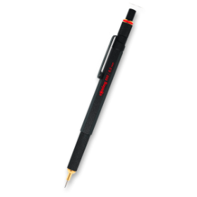 Rotring 800 Black mechanická tužka, různé šíře hrotu hrot 0,5 mm