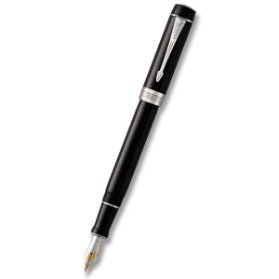 Parker Duofold Classic Black CT plnicí pero CNT hrot F