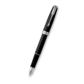 Parker Sonnet Matte Black CT plnicí pero hrot F