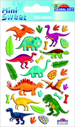 Samolepky Dinosaurs