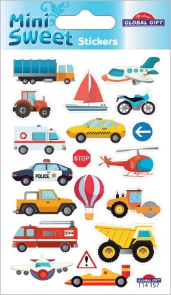 Samolepky Vehicles