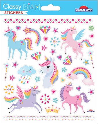 Samolepky Unicorns