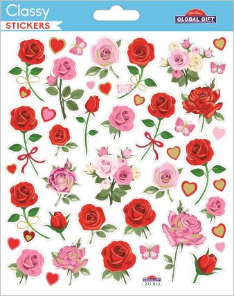 Samolepky Rose
