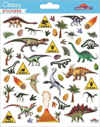 Samolepky Dinosaurs