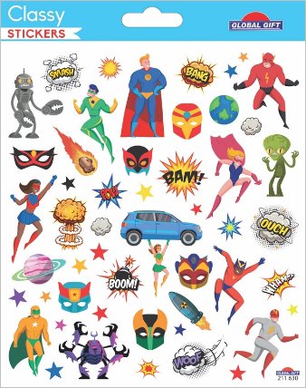 Samolepky Super heroes