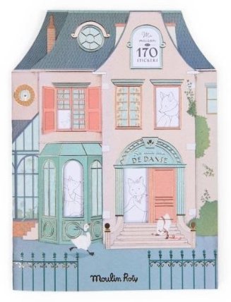 MOULIN ROTY Colouring book + 170 stickers (20 p) La Petite Ecole de Danse /6