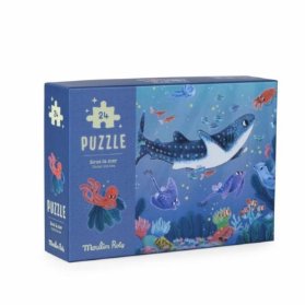 Puzzle svítící ve tmě Pod mořem 24 ks Moulin Roty