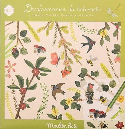MOULIN ROTY Propisovací obrázky - Botanist