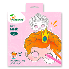 Omalovánky Avenue Mandarine Graffy Pop Mask pro holky