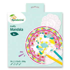 Omalovánky Avenue Mandarine Graffy Pop Mandala Kouzla