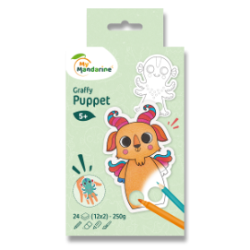 Omalovánky Avenue Mandarine Graffy Puppet Pohádková zvířátka