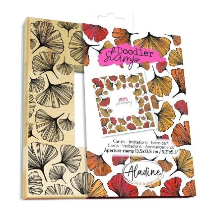 Razítka Doodlers Stamp - gingko