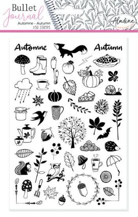 Razítka Stampo Bullet Journal - Podzim