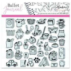 Razítka Stampo Bullet Journal - Denní činnosti