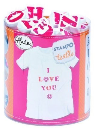 Razítka Stampo Textile - Abeceda