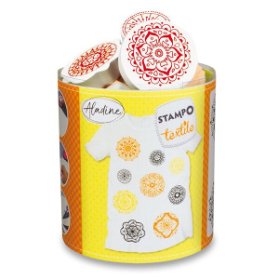 Razítka Aladine Stampo Textile Mandaly