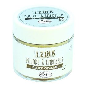 Embosovací prášek IZINK - perleťový, 25 ml