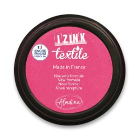 Razítkovací polštářek na textil IZINK textile - růžový