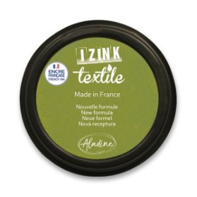Razítkovací polštářek na textil IZINK textile - zelený