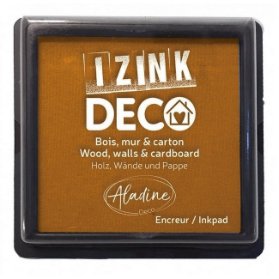 Razítkovací polštářek Aladine Izink Deco - hořčicová žlutá