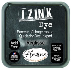 Razítkovací polštářek IZINK DYE rychleschnoucí - černý