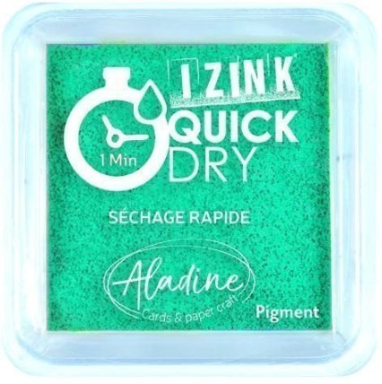 Razítkovací polštářek IZINK Quick Dry rychleschnoucí - azurově modrý