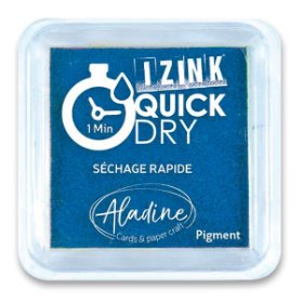 Razítkovací polštářek IZINK Quick Dry rychleschnoucí - námořnicky modrý