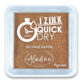 Razítkovací polštářek IZINK Quick Dry rychleschnoucí - měděný