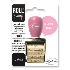Aladine RollStamp textová - Cestovní deník