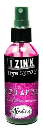Inkoust ve spreji IZINK Seth Apter - červená, 80 ml