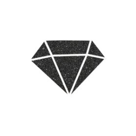 Diamantová barva IZINK Diamond - černá, 80 ml