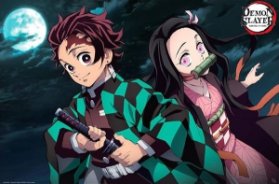 Demon Slayer Plakát Maxi Tanjiro & Nezuko 91,5 x 61 cm