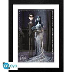 Corpse Bride Zarámovaný plakát - Emily and Victor