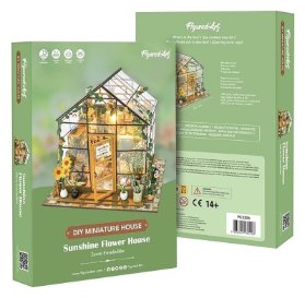 Miniaturní domeček - Skleník