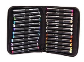 Graph´it Set alkoholových popisovačů, 24ks – Mix Greys