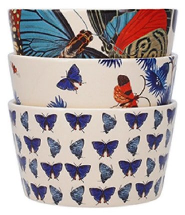 Miska porcelánová 10 cm SADA 3 KS POSALA62J01 DYBDAHL KIUB