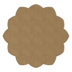 Dřevěný výřez k dekoraci Gomille, 20 cm - Mandala 2
