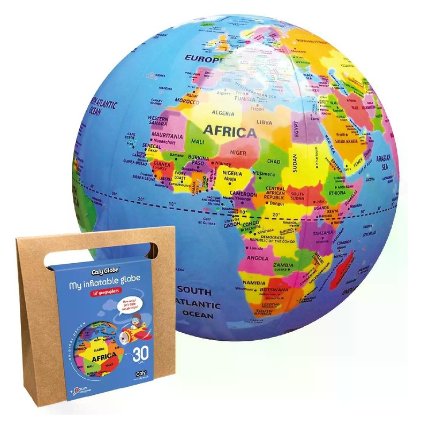 Nafukovací globus - Lil' geographers, 30cm