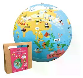 Nafukovací globus - Lil' travallers, 30cm