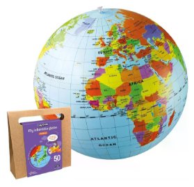 Nafukovací globus - The World, 50cm